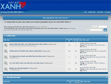 Tablet Screenshot of diendan.giaidieuxanh.vn
